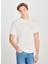 Ekru Erkek Regular Fit T-Shirt LD725771543 Regular Fit Grafik 2