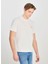 Ekru Erkek Regular Fit T-Shirt LD725771543 Regular Fit Grafik 3