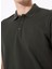 Haki Erkek Basic %100 Pamuk Polo T-Shirt cm Nobro K Cepsız 4