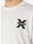 Bisiklet Yaka Beyaz Erkek T-Shirt UMP24057TS 3