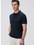 Lacivert Erkek Slim Fit T-Shirt 1094342 4