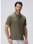 Haki Erkek Slim Fit T-Shirt 1093859 4
