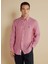 Pembe Erkek Düğmeli Regular Fit Gömlek BBSS25MSH012 2