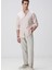 Beyaz Erkek Alttan Britli Slim Fit Gömlek 1094107 3