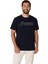 Lacivert Erkek Normal Baskılı T-Shirt 2031E188-403 Asıcs Logo Ss Tee 1