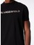 Bisiklet Yaka Siyah Erkek T-Shirt 755053542221 4