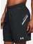 1385978-002 Ua Tech Utility Shorts Siyah Lastikli Bel Normal Kalıp Erkek Şort 4