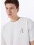 Gmg Fırenze Ekru Erkek Oversize T-Shirt GU25MSS03017 1