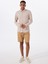 Gmg Fırenze Bej Erkek Düğmeli Slim Fit Gömlek GU25MSS02219 2