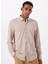 Gmg Fırenze Bej Erkek Düğmeli Slim Fit Gömlek GU25MSS02219 3