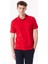 Kırmızı Erkek Regular Fit Düz Polo T-Shirt Legolas Y 1