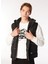 Siyah Erkek Dik Yaka Standart Fit Puffer Yelek C4WM-YLK4101 1