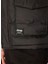 Siyah Erkek Dik Yaka Standart Fit Puffer Yelek C4WM-YLK4101 5