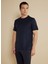 Lacivert Erkek Standart T-Shirt BBSS25MTS025 2