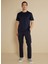 Lacivert Erkek Standart T-Shirt BBSS25MTS025 3
