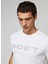 Beyaz Erkek Slim Fit T-Shirt HM500783 2