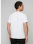 Beyaz Erkek Slim Fit T-Shirt HM500783 3