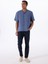 Gmg Fırenze Mavi Erkek Apaş Slim Fit Gömlek GU25MSS02215 2