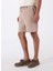 Gmg Fırenze Vizon Erkek Slim Fit Şort GU25MSS09024 4