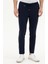 Lacivert Erkek Slim Fit Mikro Pantolon E19394/PB 2