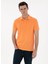 Turuncu Erkek Slim Fit Polo T-Shirt Sunny 1