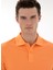 Turuncu Erkek Slim Fit Polo T-Shirt Sunny 2