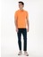 Turuncu Erkek Slim Fit Polo T-Shirt Sunny 4