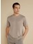 Bej Erkek Standart T-Shirt BBSS25MTS017 1