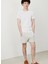 Beyaz Erkek Standart T-Shirt MBYSA18BE25BLANC 1