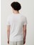 Beyaz Erkek Standart T-Shirt MBYSA18BE25BLANC 4