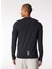 Bisiklet Yaka Lacivert Erkek T-Shirt 8NPT55PJM5Z 5
