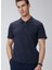 Lacivert Erkek Slim Fit T-Shirt 1094152 2