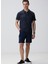 Lacivert Erkek Slim Fit T-Shirt 1094152 3