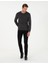 Siyah Slim Fit Jean Pantolon 3