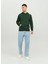 Kapüşon Yaka Koyu Yeşil Erkek Sweatshırt 12182537_JJEBASIC Sweat Hood Noos 3