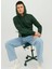 Kapüşon Yaka Koyu Yeşil Erkek Sweatshırt 12182537_JJEBASIC Sweat Hood Noos 4