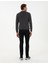 Siyah Slim Fit Jean Pantolon 4