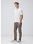 Ekru Erkek Slim Fit T-Shirt 1094075 3