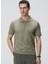 Haki Erkek Slim Fit T-Shirt 1094152 1