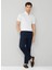 Beyaz Erkek Slim Fit Polo T-Shirt HM563205 5