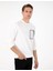 Ekru Regular Fit Bisiklet Yaka Sweatshirt 3