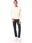 Ekru Erkek Bisiklet Yaka Basic Sweatshirt F4WM-SWT 2107 1