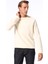 Ekru Erkek Bisiklet Yaka Basic Sweatshirt F4WM-SWT 2107 3