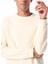 Ekru Erkek Bisiklet Yaka Basic Sweatshirt F4WM-SWT 2107 4