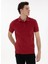 Kırmızı Erkek Slim Fit Polo T-Shirt Sunny 1