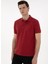 Kırmızı Erkek Slim Fit Polo T-Shirt Sunny 3