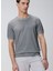 Antrasit Erkek Bisiklet Slim Fit Kazak 1094323 2