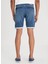 Slim Fit Taş Erkek Denim Şort L24107958 5 Cep Jean Şort 4
