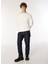 Ekru Erkek Bisiklet Relaxed Baskılı Sweatshirt M4WM-SWT-1819 2