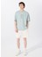 Yeşil Erkek Loose Fit Baskılı T-Shirt M5SM-TST1436 2